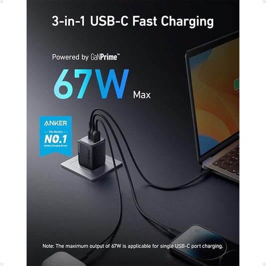 OboDesk Fast Charger - Anker Prime  USB C Charger, Anke...